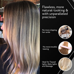 Cooboard Balayage Board with Teeth | Original Highlighting Paddle from the Maker of Cooboard Hair Highlighting Kit | Easy to Clean, Sturdy, Lightweight